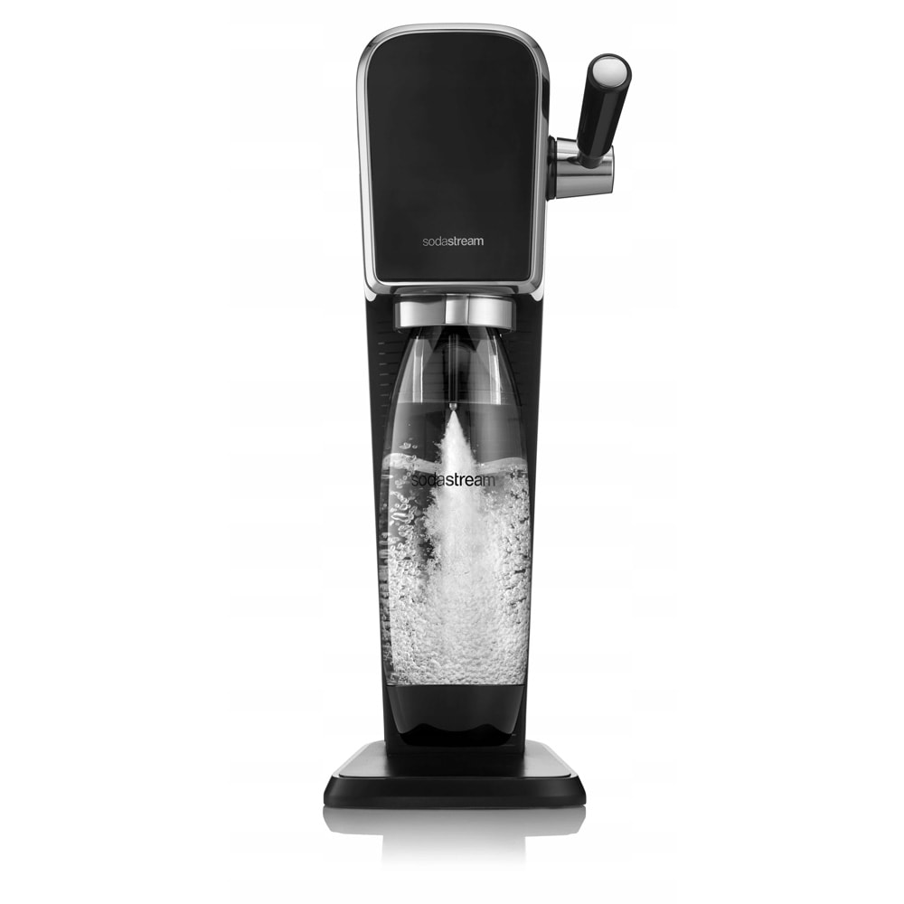 SodaStream Art™ kolsyremaskin svart / sodamaskin med kolsyrecylinder / 43 cm