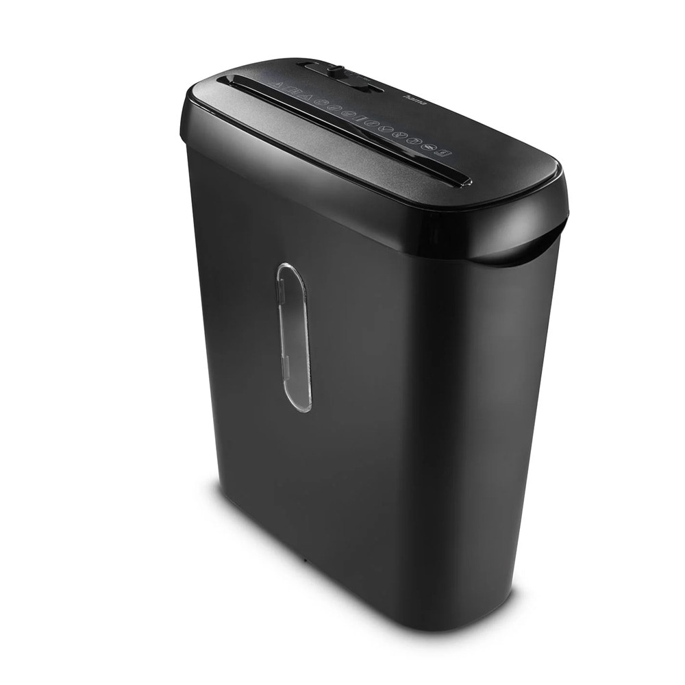 Hama Classic S61 dokumentförstörare / pappersförstörare P2 / dokumentförstörare för papper och plastkort