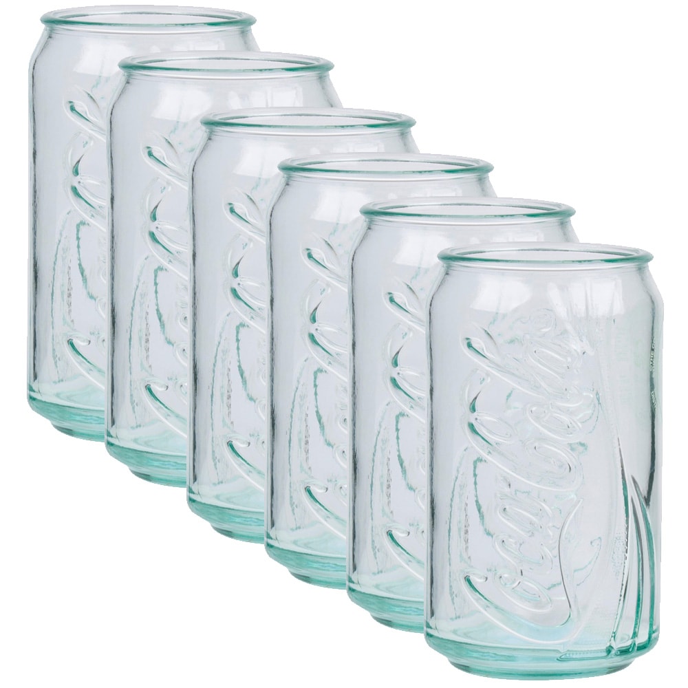6-pack Coca-Cola Glas 300 ml – Läskglas / Dryckesglas i klassisk Coca-Cola-design