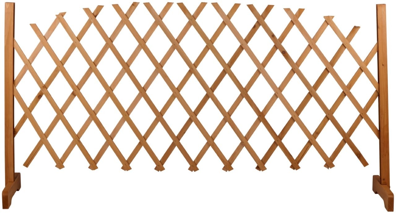 Hopfällbar hundgrind i trä / hundgrind inomhus / vikbar hundavskiljare