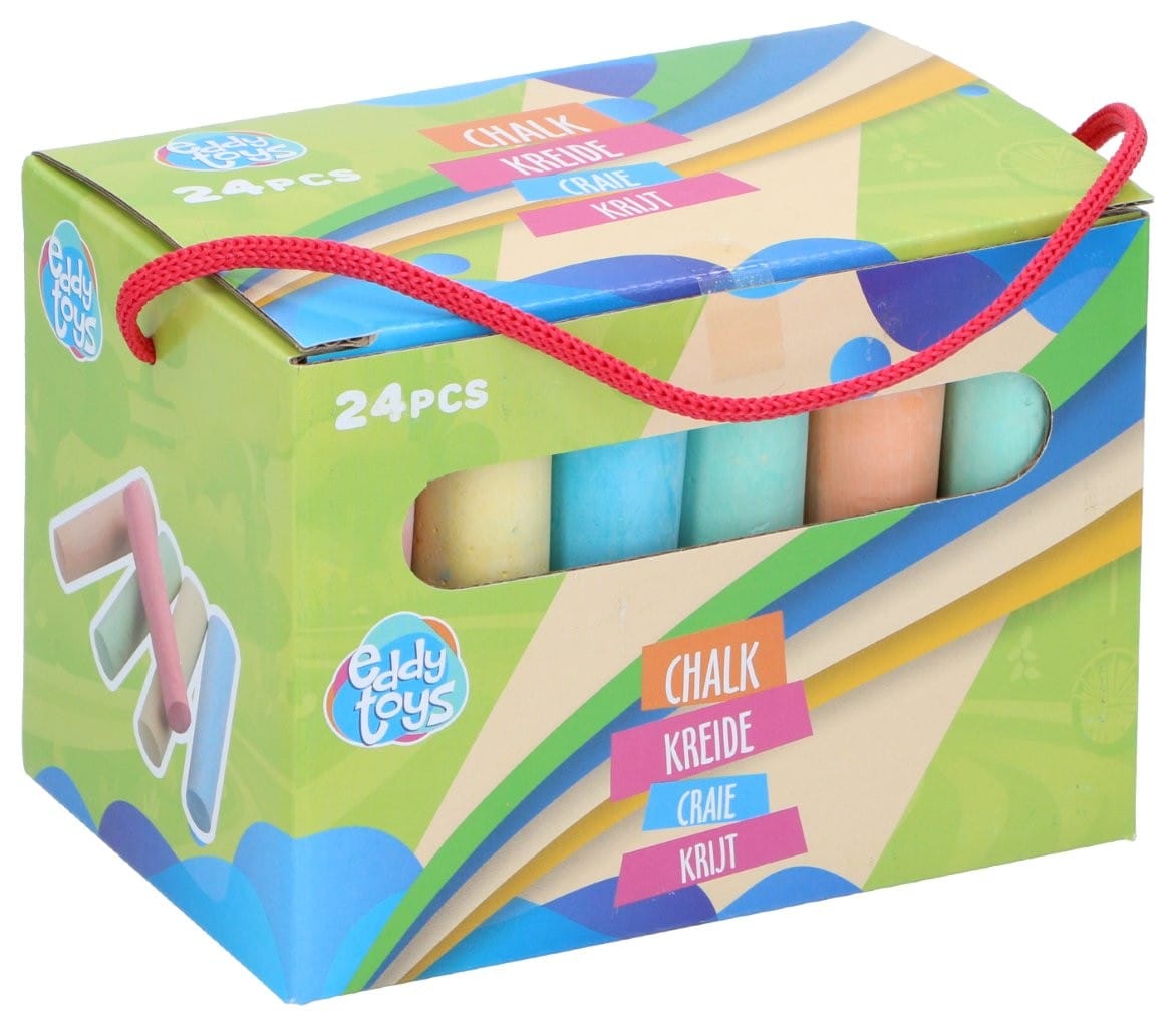 Gatukritor 24-pack / trottoarkritor / sidewalk chalk