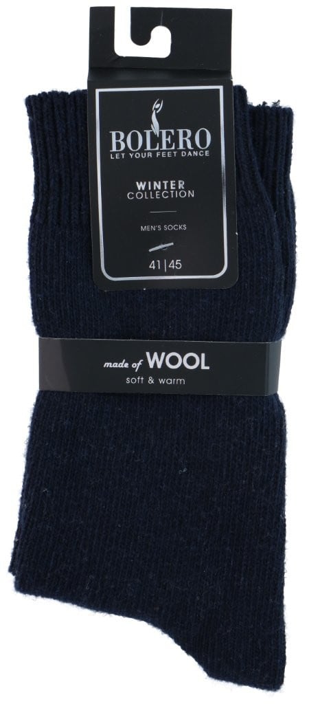 Ullsockor herr 41–45 / varma ullstrumpor 41–45 / vinterstrumpor ull - 4-pack