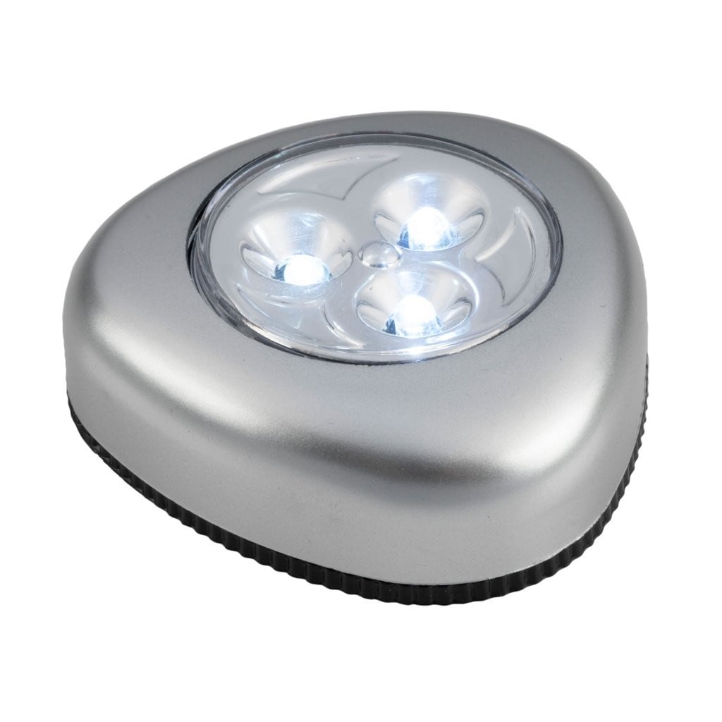 Grundig LED spotlight push light 3-pack / batteridriven LED spotlight / trycklampa LED