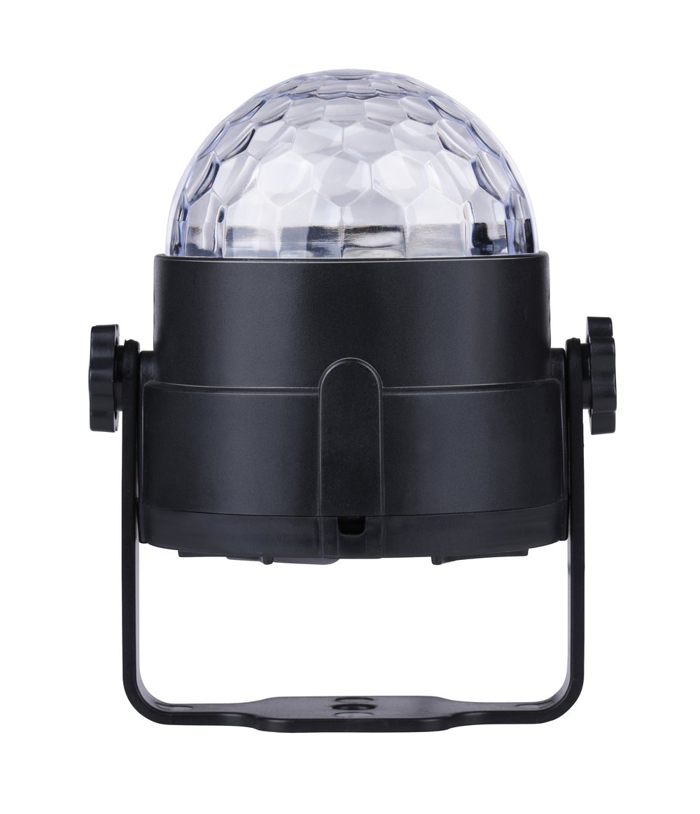 Grundig RGB discolampa med fjärrkontroll / LED party light med färgskiftning / discoljus med musikläge