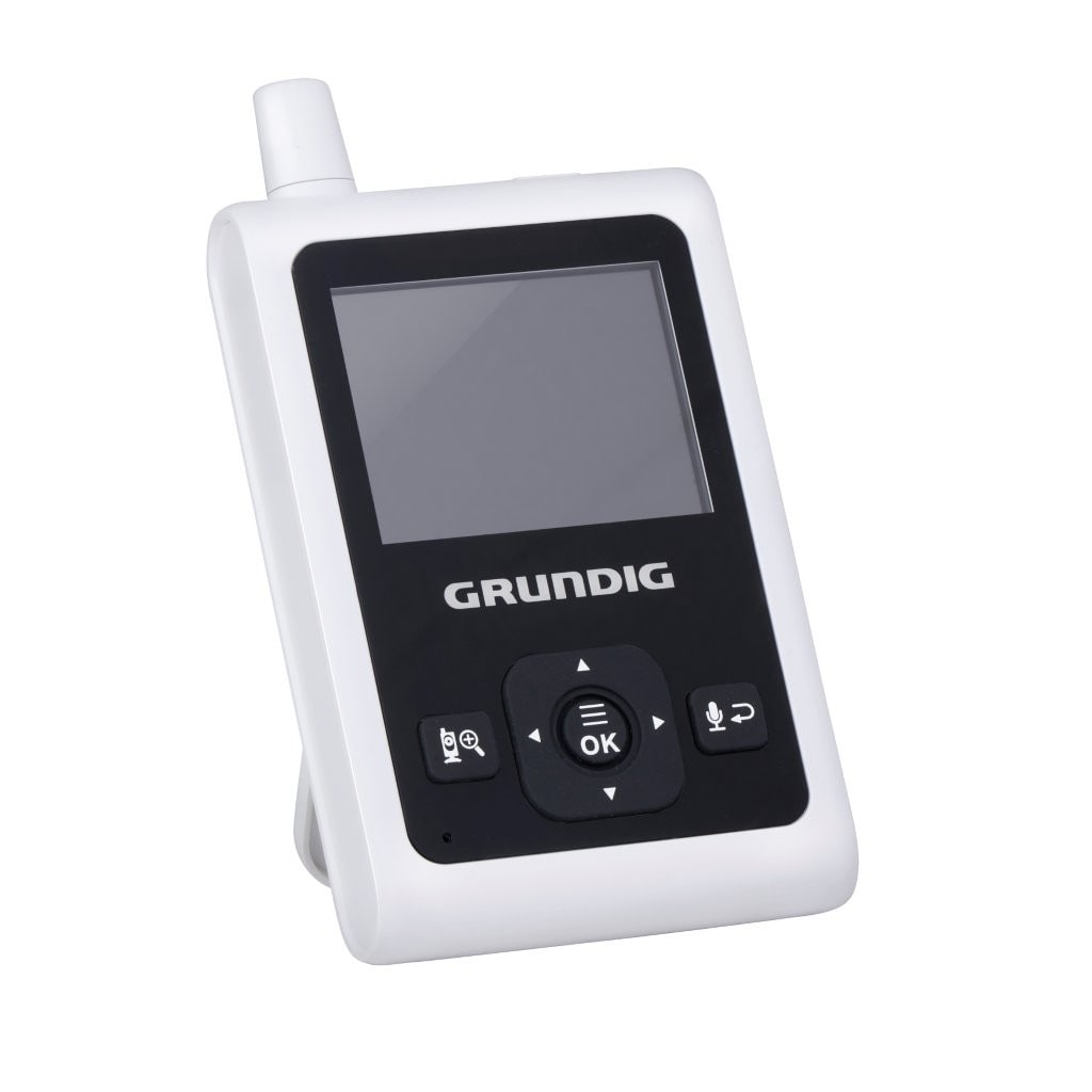 Grundig trådlös babyvakt med kamera 2,4 tum / videobabyvakt med nattläge / talk-back-funktion