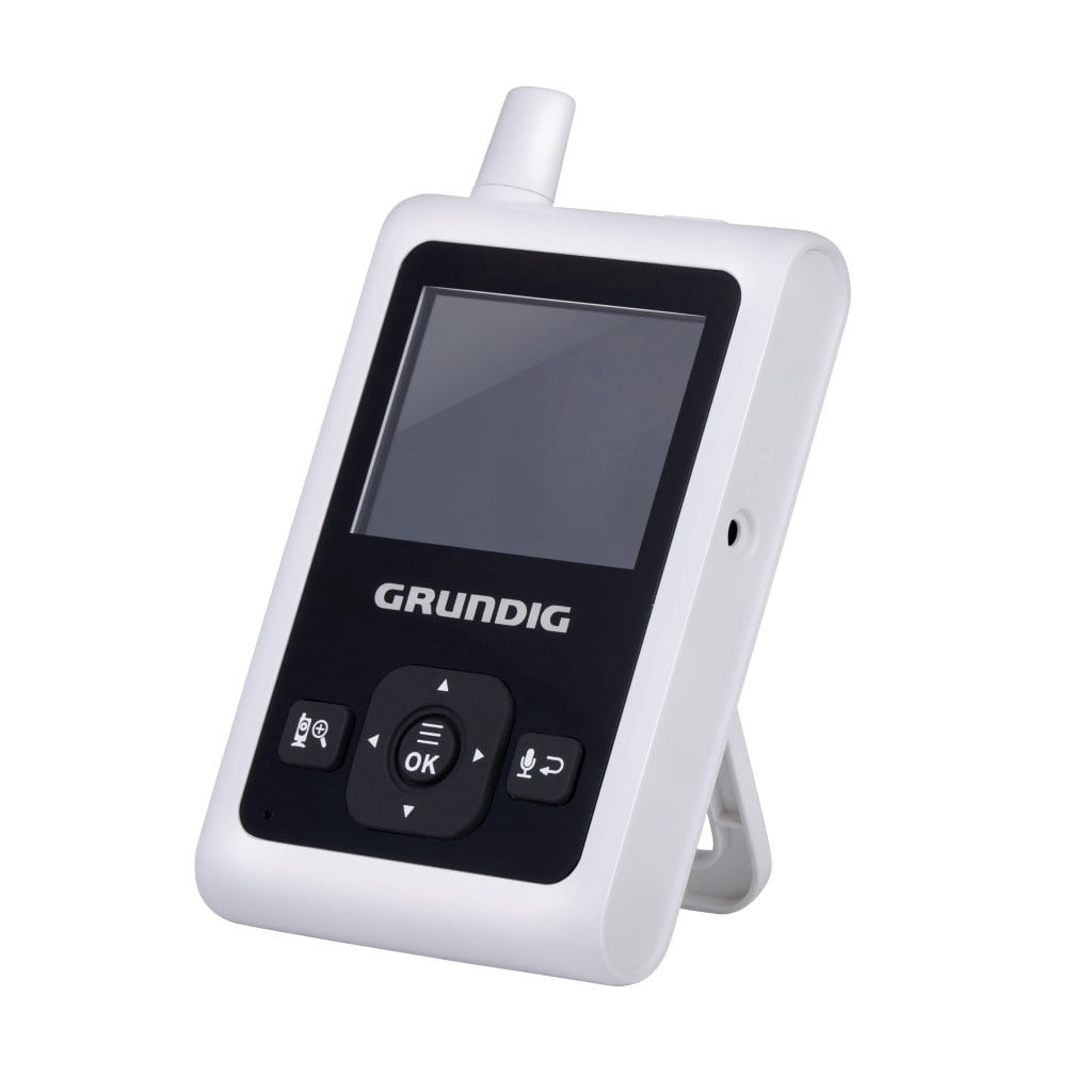 Grundig trådlös babyvakt med kamera 2,4 tum / videobabyvakt med nattläge / talk-back-funktion