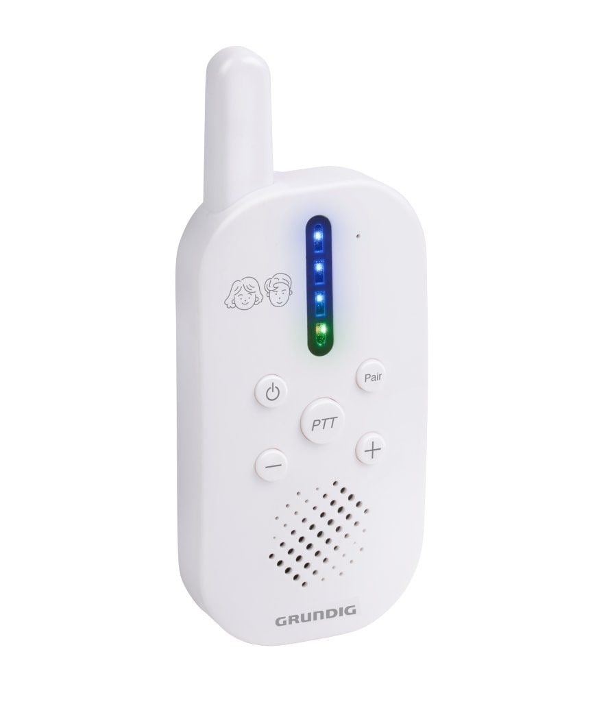 Grundig trådlös babymonitor 2,4 GHz / digital babyvakt med ljud / baby monitor tvåvägskommunikation