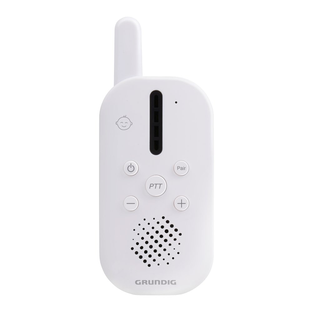Grundig trådlös babymonitor 2,4 GHz / digital babyvakt med ljud / baby monitor tvåvägskommunikation