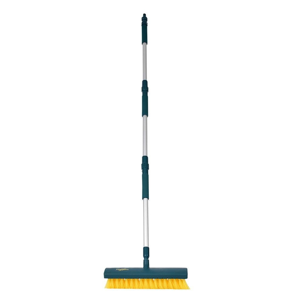 Gardirex jetborste med justerbart handtag / rengöringsborste med vattenstrålar / uteborste för altan och stenplattor