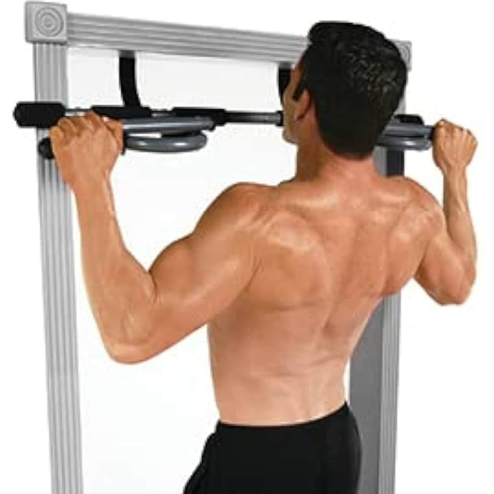 Iron Gym Xtreme pull up-stang / treningsstang for dørkarm / dørgym til hjemmetrening / treningsutstyr for hjemmet