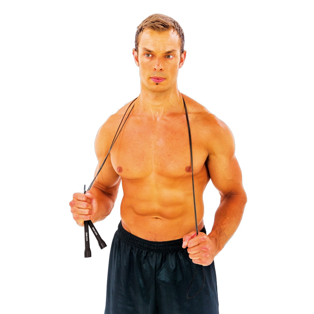 Iron Gym justerbart hoppetau 3 m / fitness hoppetau for kondisjonstrening / fitness hoppetau for hjemmetrening