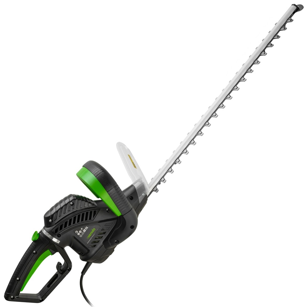 Elektrisk häcksax 620 W – häcktrimmer / häckklippare / grensax med långt svärd