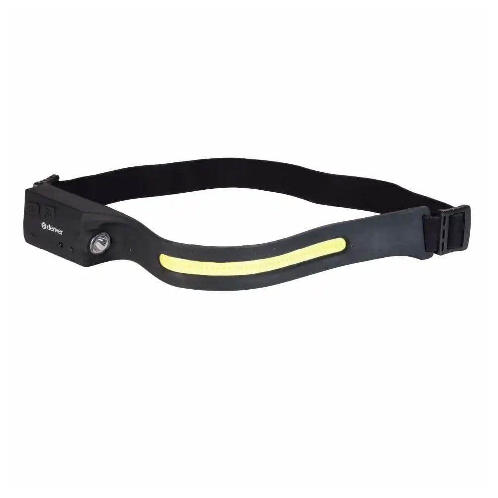 Denver LED pannlampa 300 lumen / uppladdningsbar pannlampa / pannlampa COB XPE