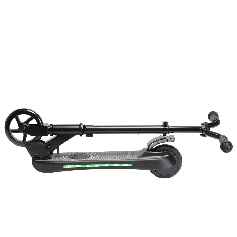 Denver SCK-5500B elektrisk sparkesykkel for barn / elsparkesykkel / barnescooter med LED-hjul / 10 km/t