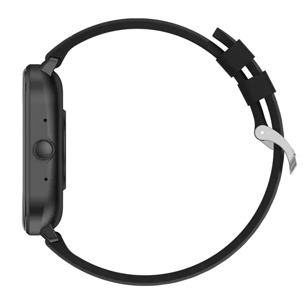 Denver smartwatch med AMOLED-skärm / Bluetooth smartklocka med hälsosensorer / aktivitetsklocka med samtalsfunktion - Svart