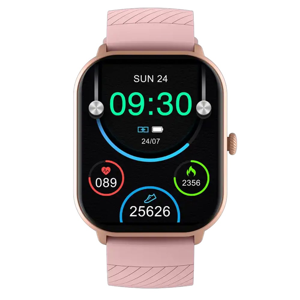 Denver smartwatch med AMOLED-skärm / Bluetooth smartklocka med hälsosensorer - Rosa
