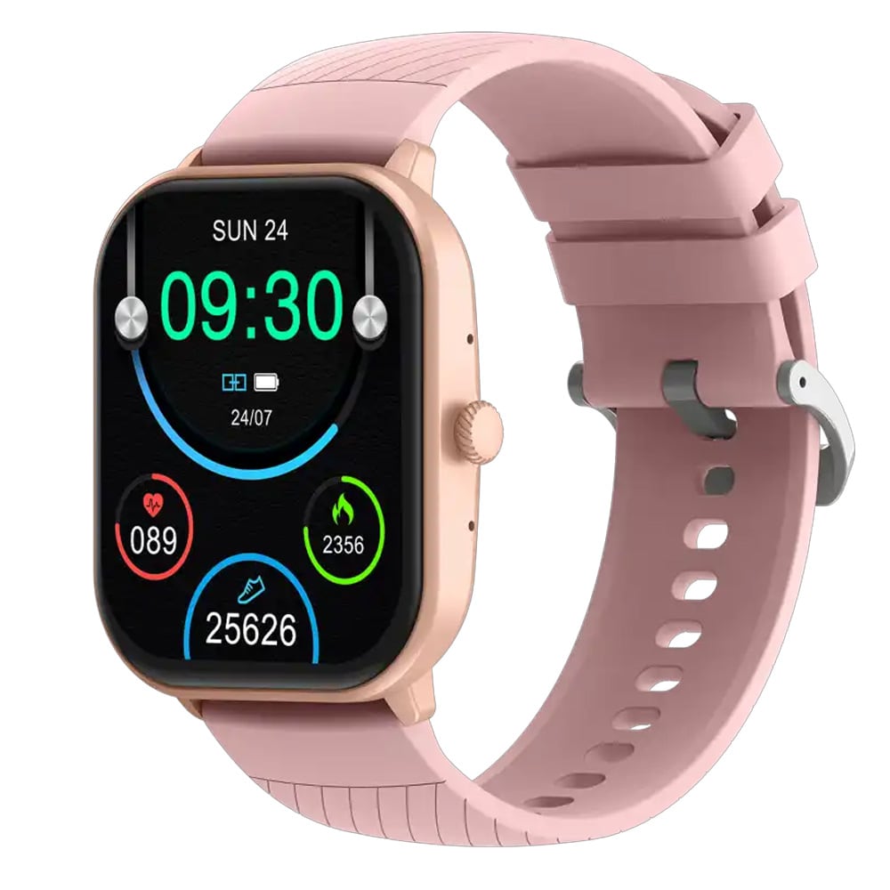 Denver smartwatch med AMOLED-skärm / Bluetooth smartklocka med hälsosensorer - Rosa