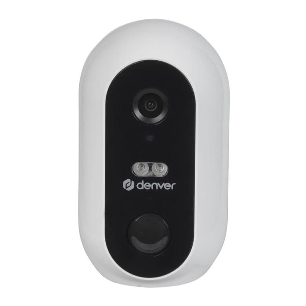 Denver WiFi övervakningskamera 1080p / batteridriven säkerhetskamera utomhus / smart IP kamera med rörelsedetektor