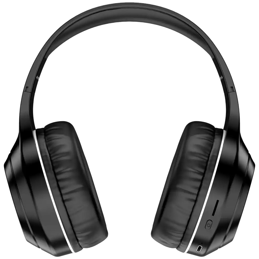 Denver Bluetooth headset med ANC / trådlösa hörlurar med aktiv brusreducering- Svart