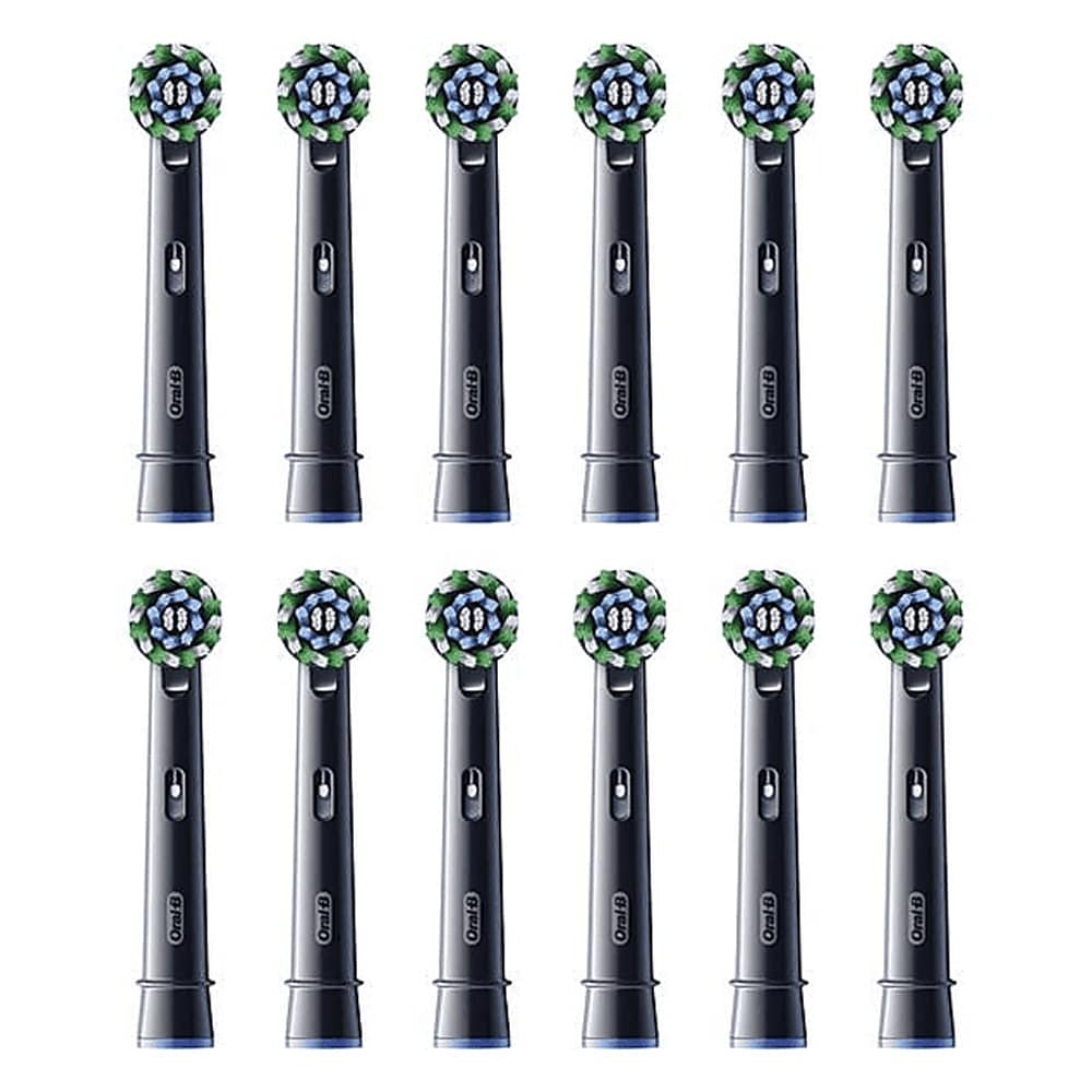 Oral-B CrossAction Tandborsthuvud 12-pack / ersättningsborsthuvud för Oral-B eltandborste