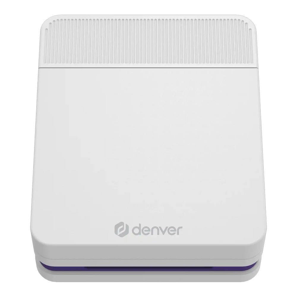 Denver mobil bläckstråleskrivare / bärbar fotoskrivare Bluetooth 5.2 / färgskrivare 600 dpi / smartphone utskrift