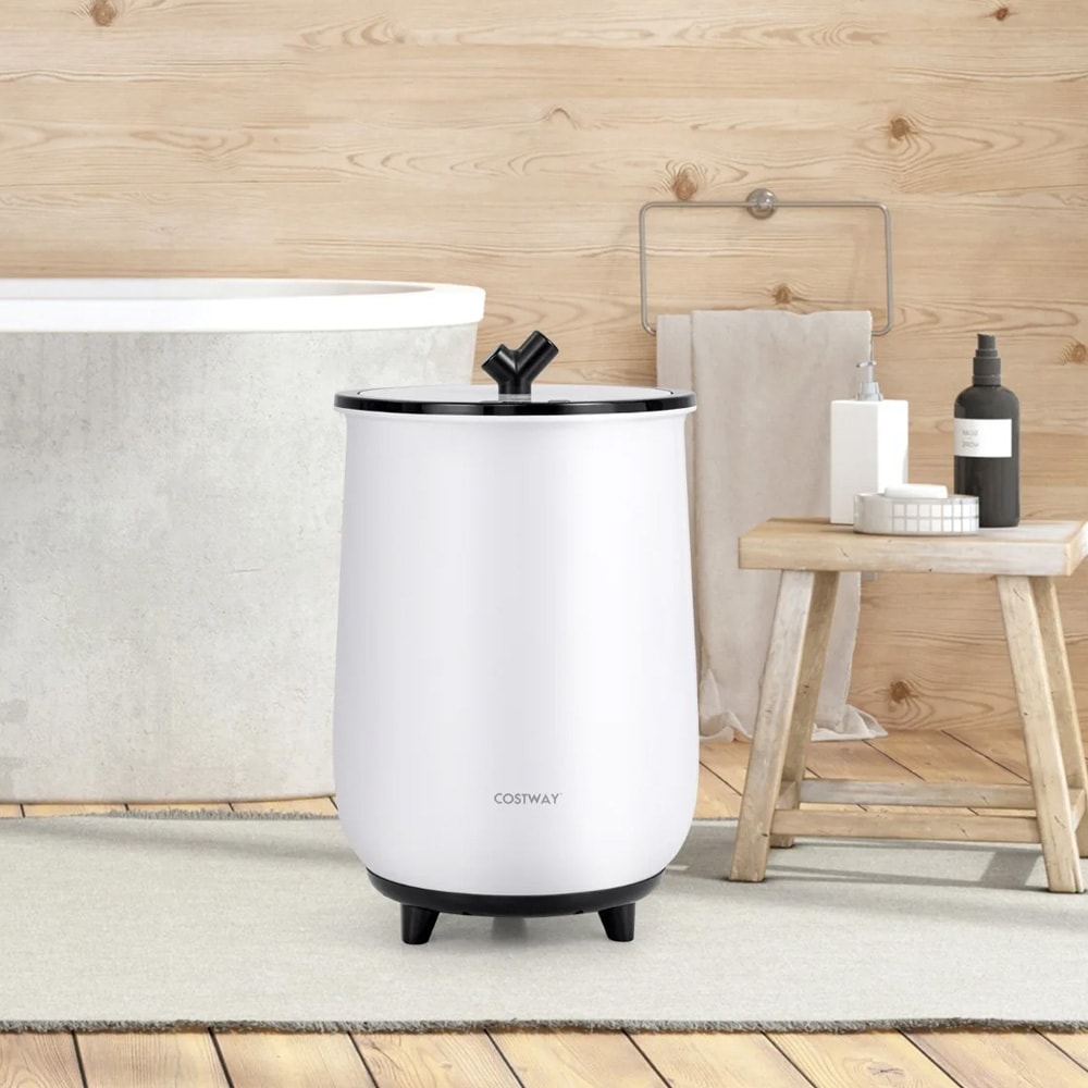 Elektrisk Handduksvärmare 20L / towel warmer med 3 värmelägen och timer – svart