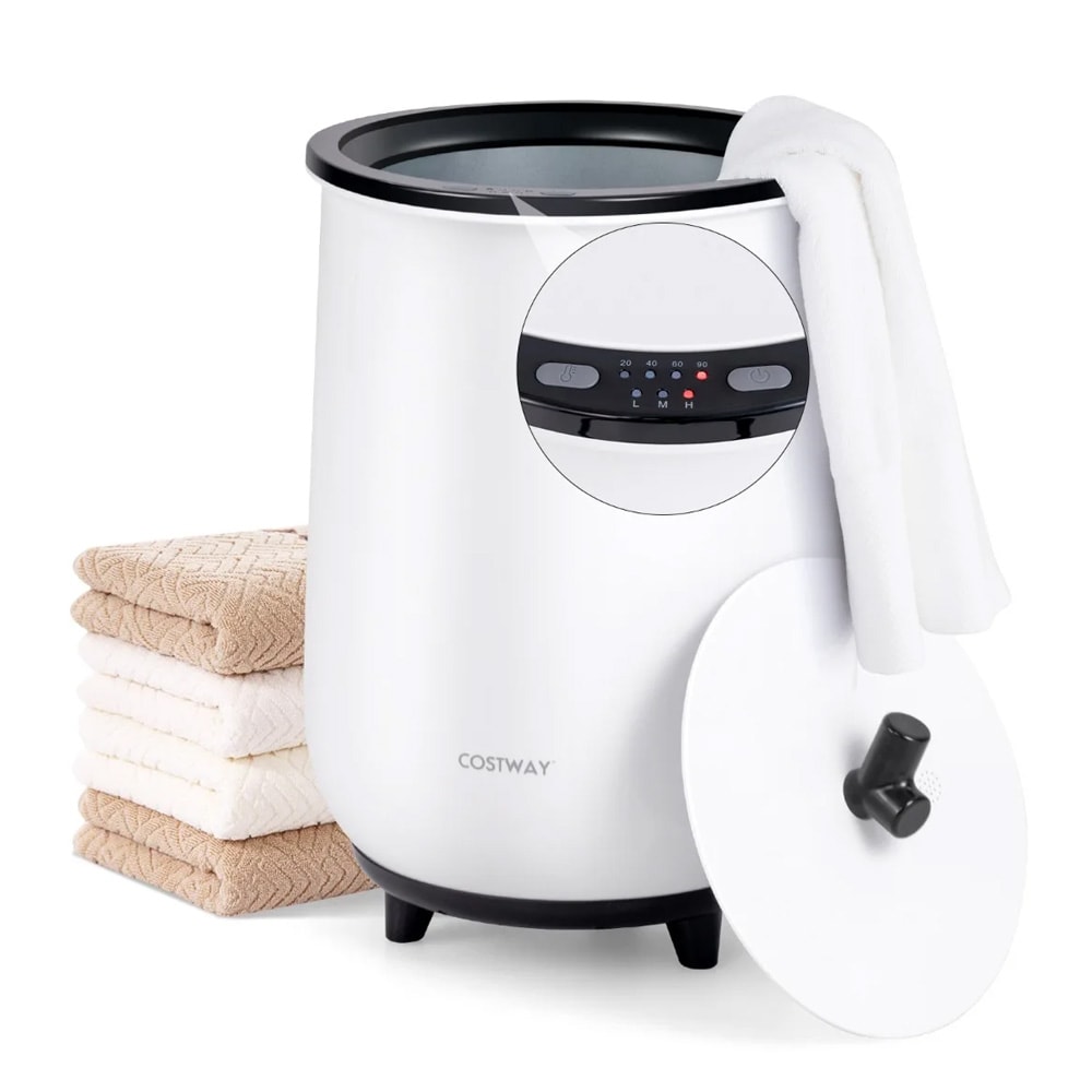 Elektrisk Handduksvärmare 20L / towel warmer med 3 värmelägen och timer – svart