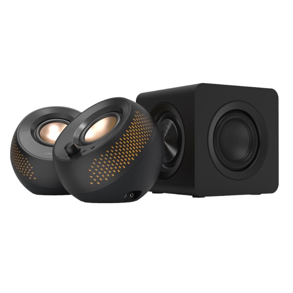 Creative datorhögtalare 2.1 med subwoofer – PC-högtalare med Bluetooth, USB-C och RGB / högtalarsystem
