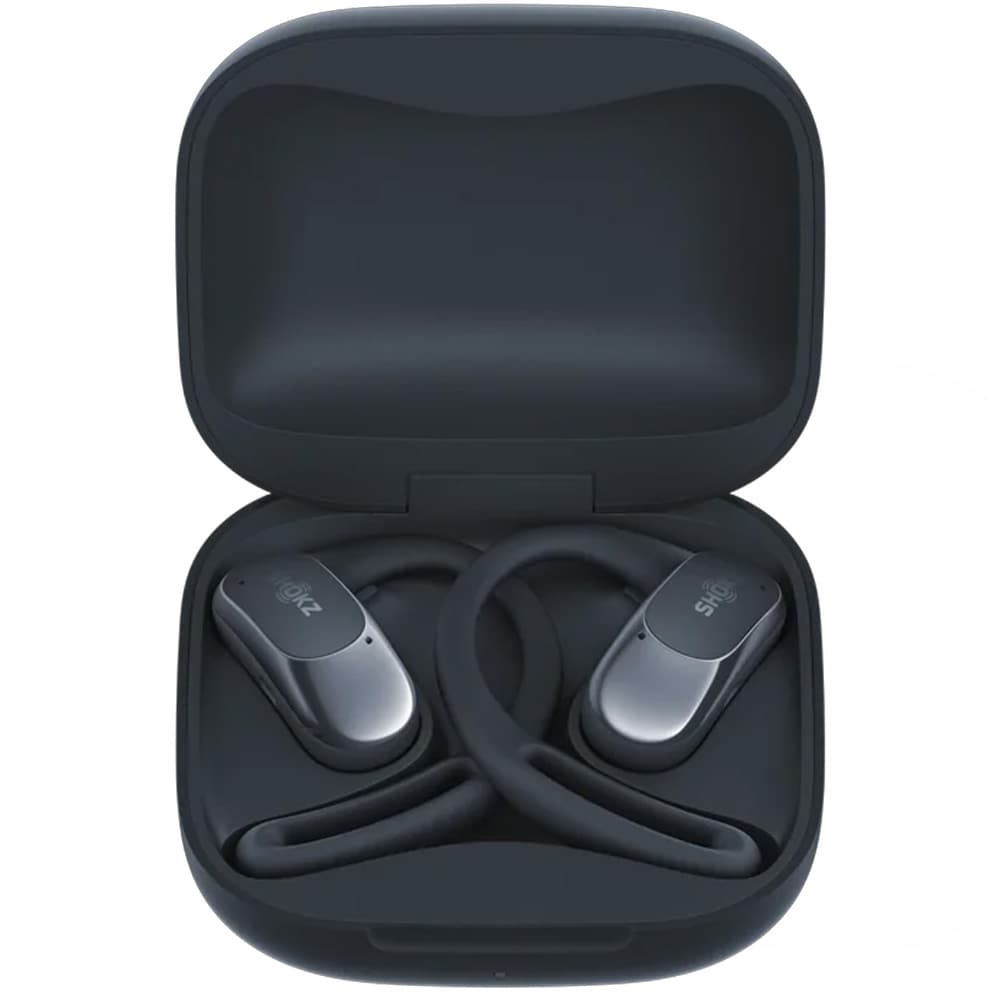 Shokz OpenFit Air trådlösa open-ear-hörlurar – sporthörlurar med Bluetooth / hörlurar
