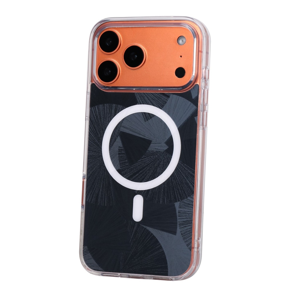 Bakskal med MagSafe till Phone 17 Pro Max - Svart / stötskyddande bakskal