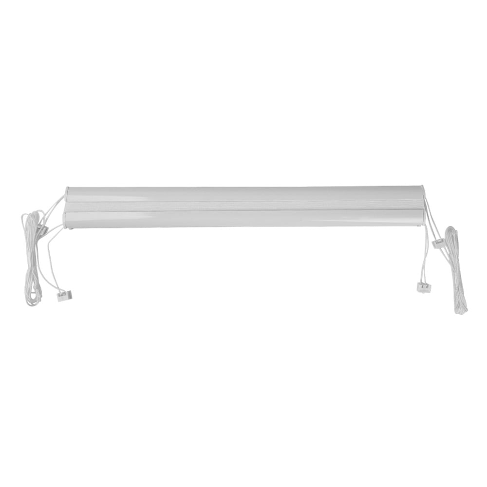 Plisségardin 60 x 150 cm / veckgardin / top down bottom up-gardin / insynsskydd - vit