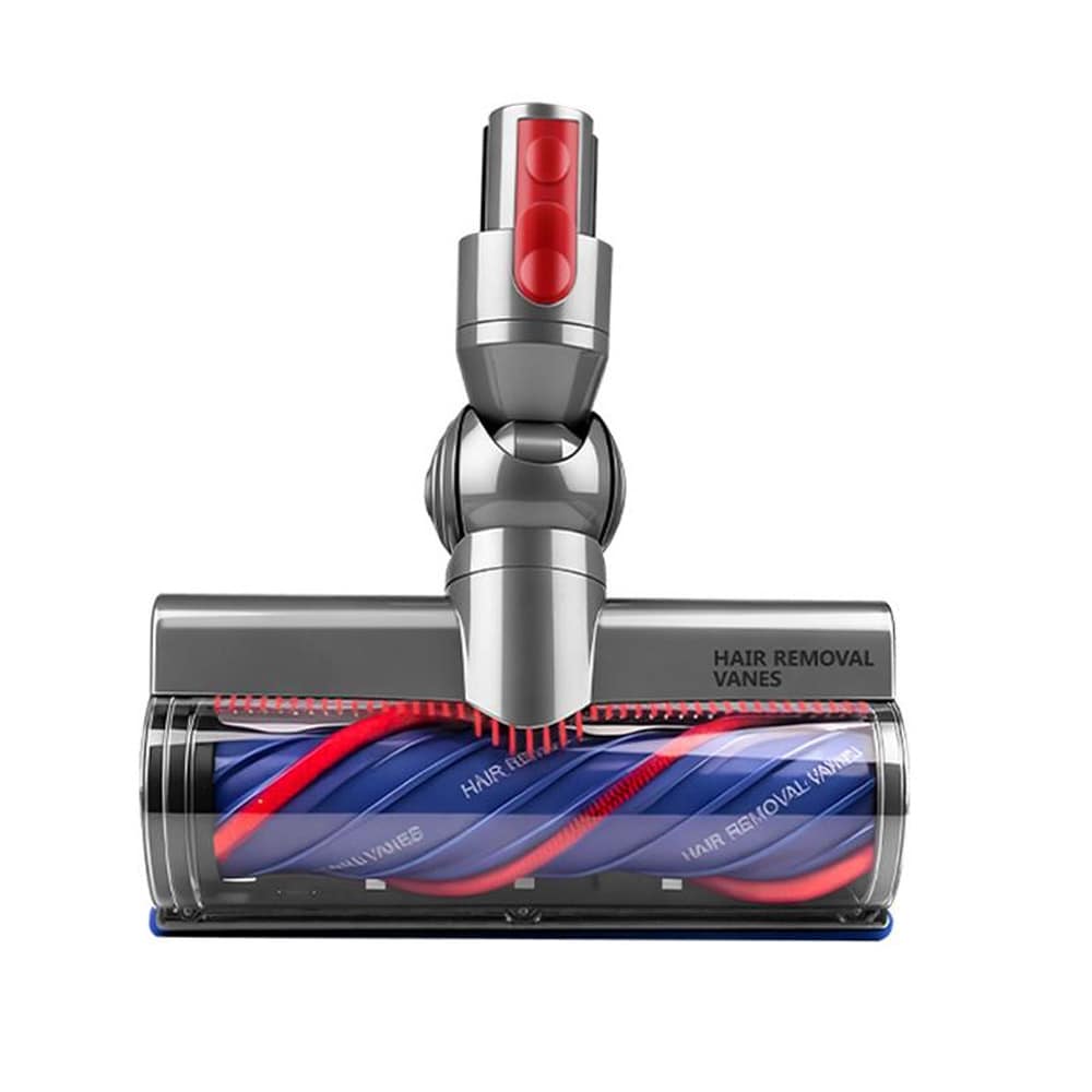 Dammsugarmunstycke med LED till Dyson V7 / V8 / V10 / V11 / V15 / motoriserat borsthuvud med anti-trassel