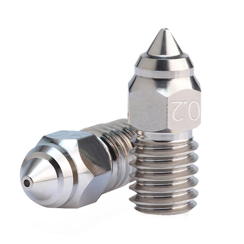 Munstycke i kopparlegering Creality Ender 7/5/3 V3 SE / 3D-skrivarmunstycke 1.75 mm 0.3–0.8 mm / nozzle 5-pack