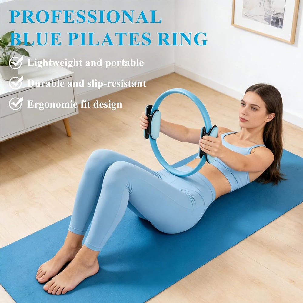 Treningsring for pilates, yoga og beinøvelser / pilatesring / magisk sirkel / treningsring