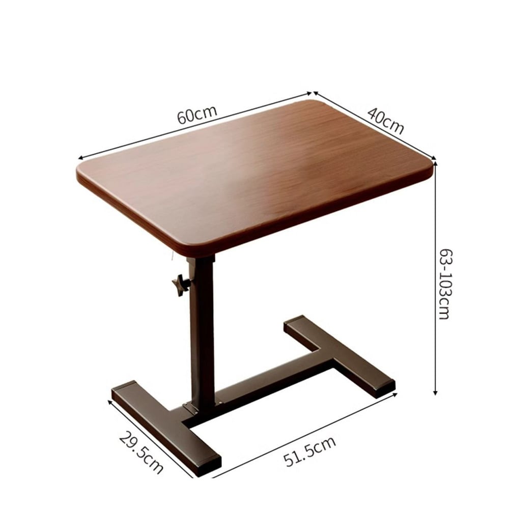 Hopfällbart datorbord med justerbar höjd / laptopbord / höj- och sänkbart sidobord / portabelt skrivbord