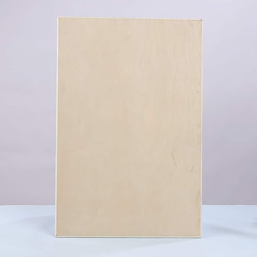 Ritplatta i trä 45 x 60 cm / ritbräda / teckningsbräda / skissbräda