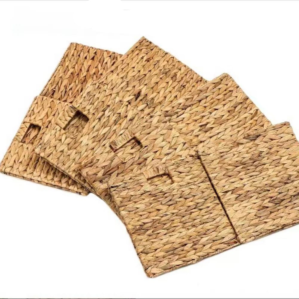 Förvaringskorg 25cm / flätad korg / korg 5-pack