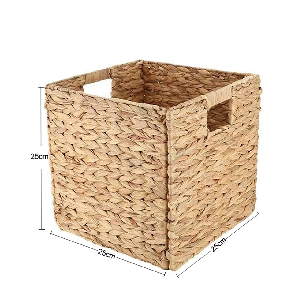 Förvaringskorg 25cm / flätad korg / korg 5-pack