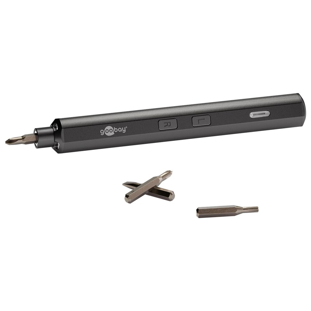 Elektrisk skruvmejsel med 20 bits / precisionsskruvmejsel / batteridriven skruvmejsel / skruvmejselset med bits