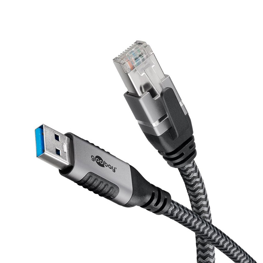 Goobay USB 3.0 till RJ45 Nätverkskontakt 2m