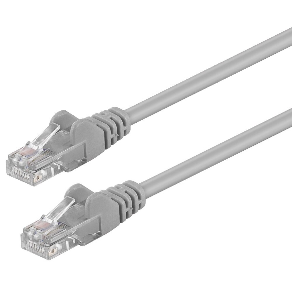 Goobay Nätverkskabel CAT 5e U/UTP 2m / Ethernetkabel RJ45 / LAN kabel 2m / patchkabel CAT5e
