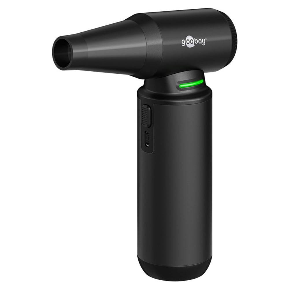 Luftblåsare med 8 munstycken / air duster / tryckluftsblåsare uppladdningsbar / dammblåsare / tangentbordsrengörare