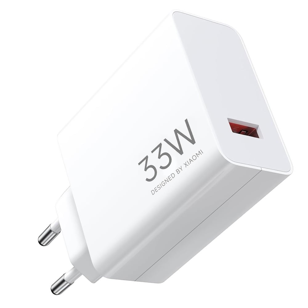 Xiaomi 33W Väggladdare med USB-C-kabel / snabbladdare USB-C / mobil laddare 33W / väggadapter USB-C