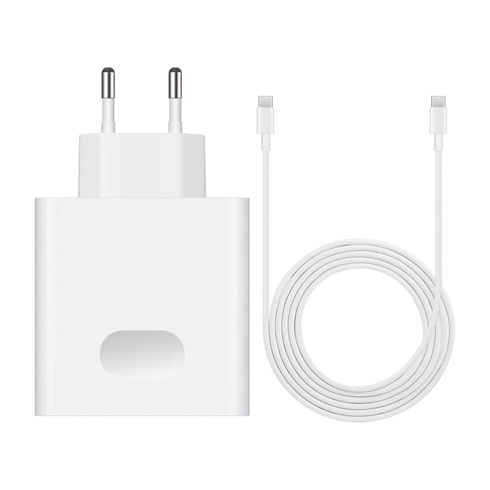 Huawei SuperCharge 65W Väggladdare med USB-C-Kabel 1,8m 2002325EPO - Vit