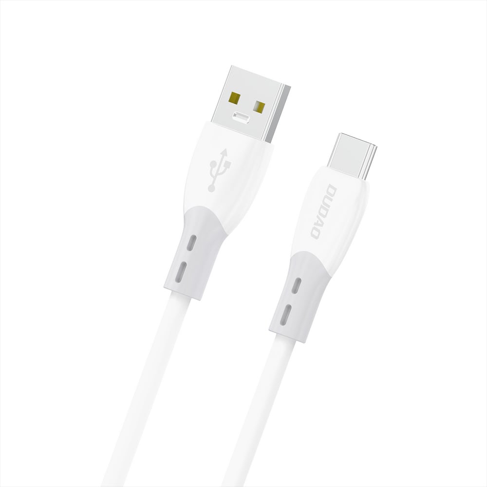 Dudao USB-Kabel 5A USB till USB-C 1 m - Vit