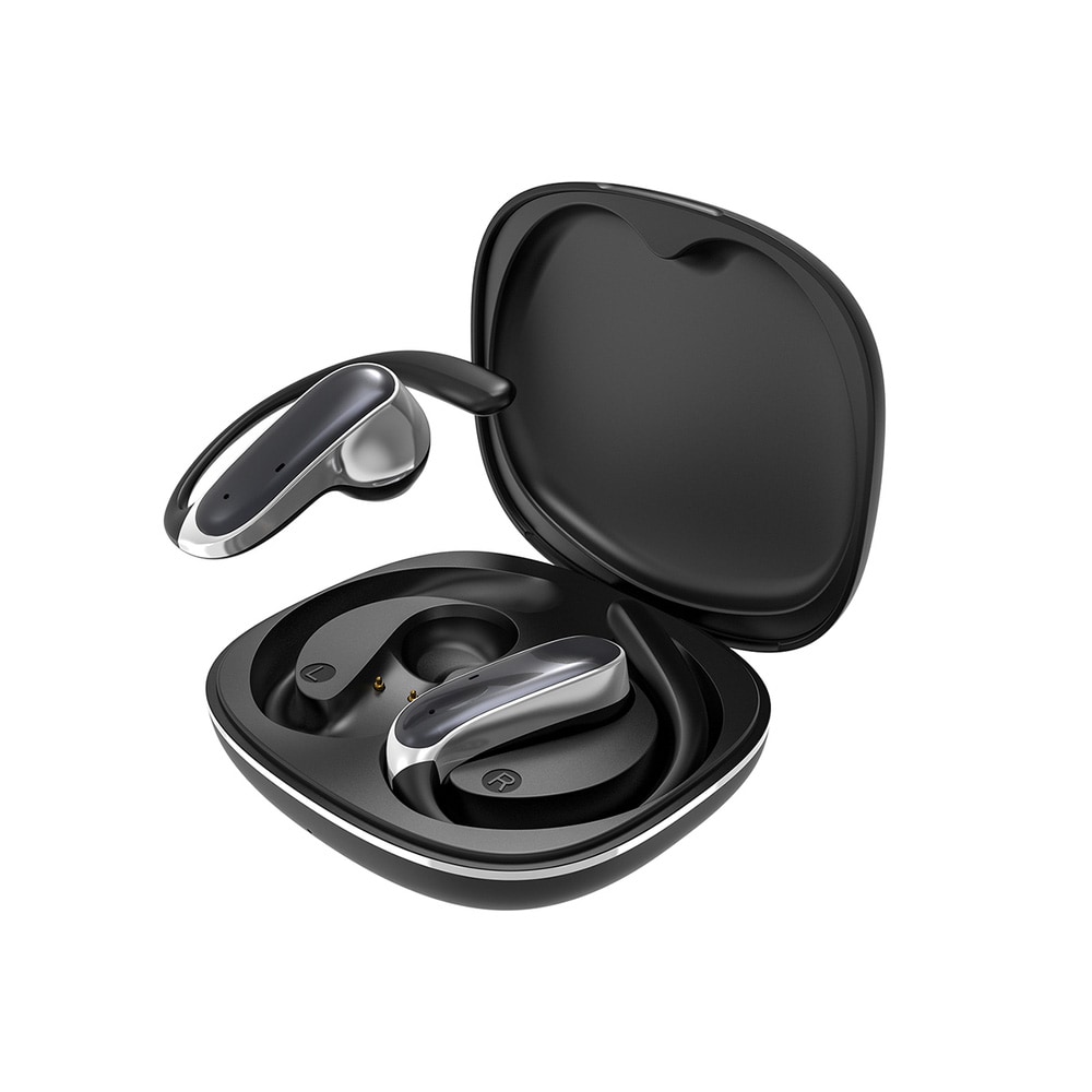 Dudao Bluetooth 5,3 Headset med öronkrokar - Svart