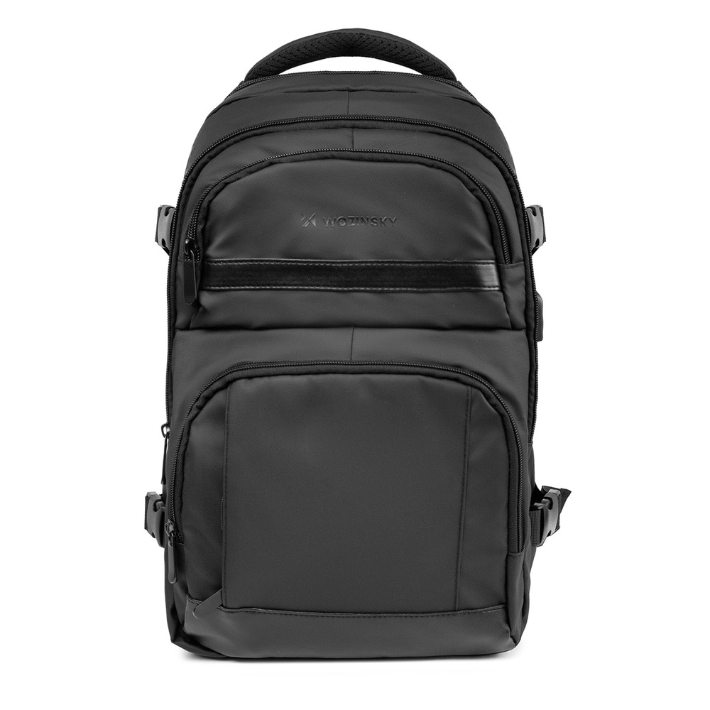 Wozinsky Ryggsäck med laptopfack / kabinryggsäck / resryggsäck 20L - Svart