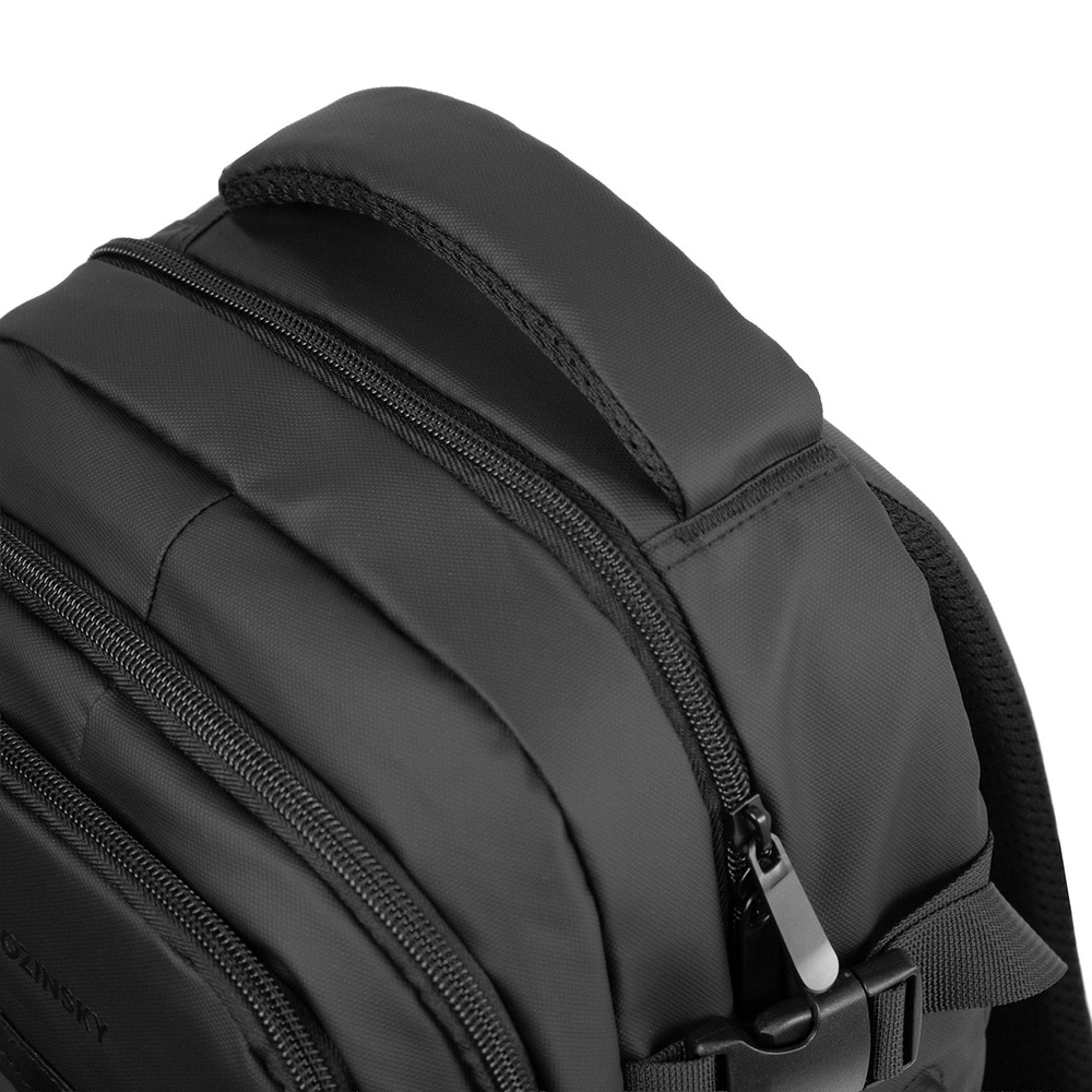Wozinsky Ryggsäck med laptopfack / kabinryggsäck / resryggsäck 20L - Svart