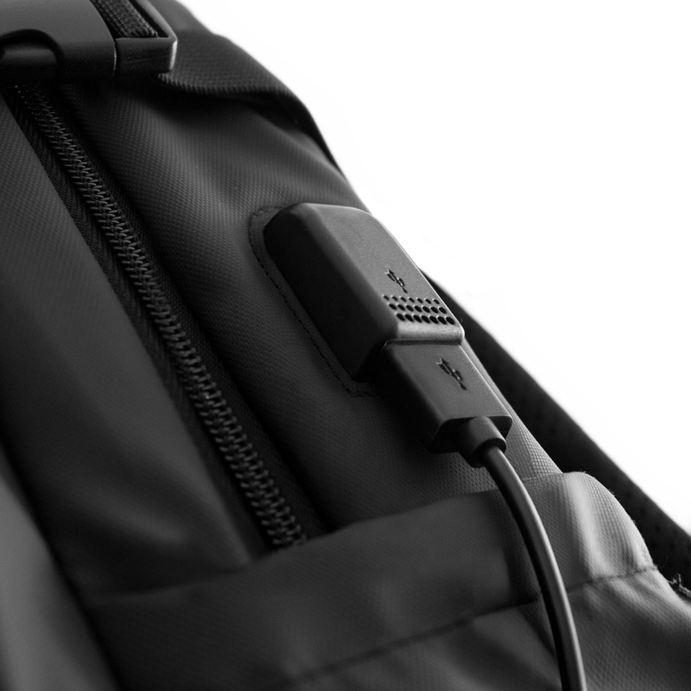 Wozinsky Ryggsäck med laptopfack / kabinryggsäck / resryggsäck 20L - Svart