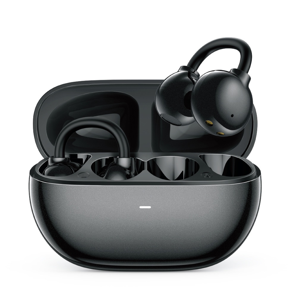 BWOO sportigt Bluetooth headset / trådlösa hörlurar in-ear / open ear hörlurar - Svart